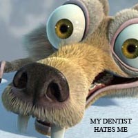 my dentist hates me Logo
